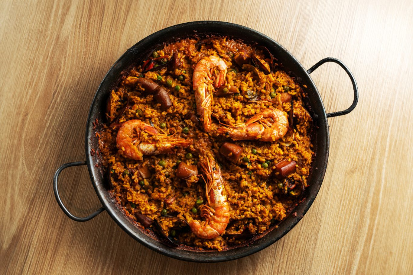 the best mediterranean paella in Barcelona